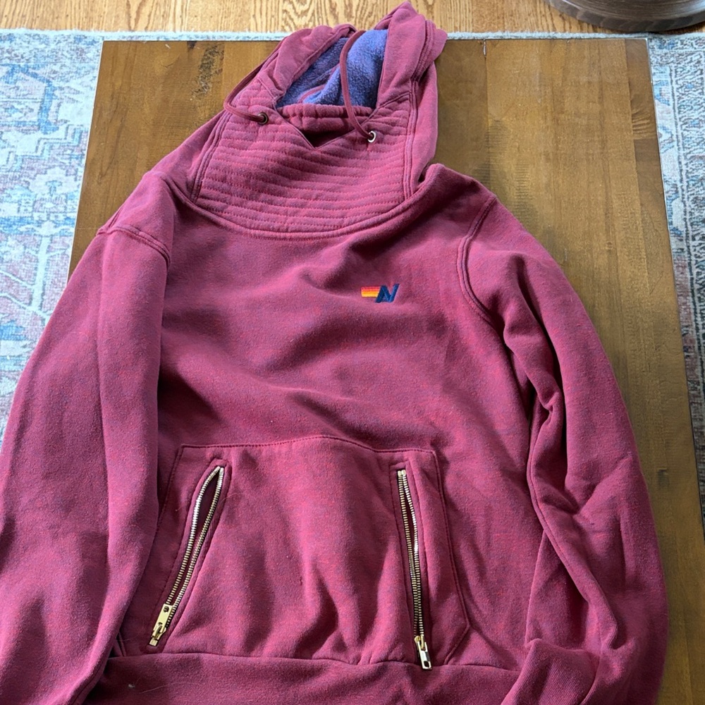Aviator Nation Rust Hoodie